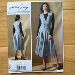 Vogue 1556, Rachel Comey designer Vogue sewing pattern, Sizes 6-14